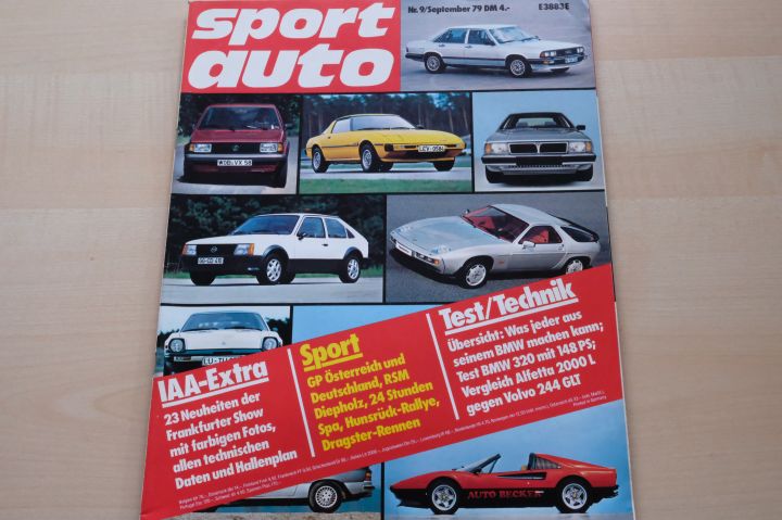 Deckblatt Sport Auto (09/1979)
